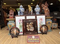 Bức Tranh Chữ Phúc Gỗ Trắc