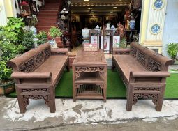 Bộ Trường Kỷ Gỗ Gụ loại đại