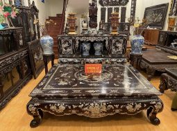Sập Gỗ Gụ khảm ốc