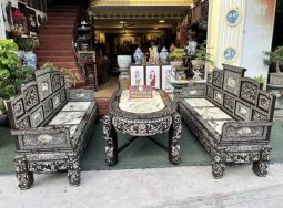 Bộ Trường Kỷ khảm ốc đẹp